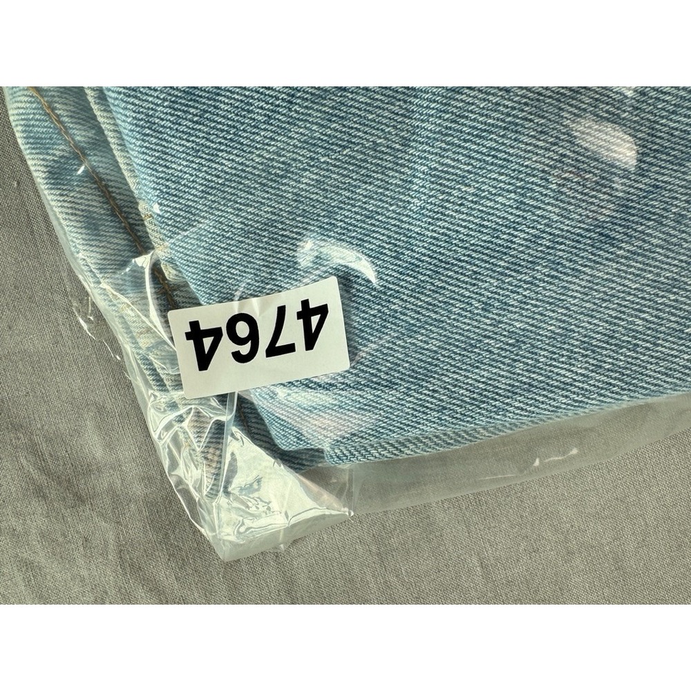 VTG 90s Levi's 512 Jeans womens 6 (27x30.5) Black BatWing Slim Straight USA New - Picture 15 of 15